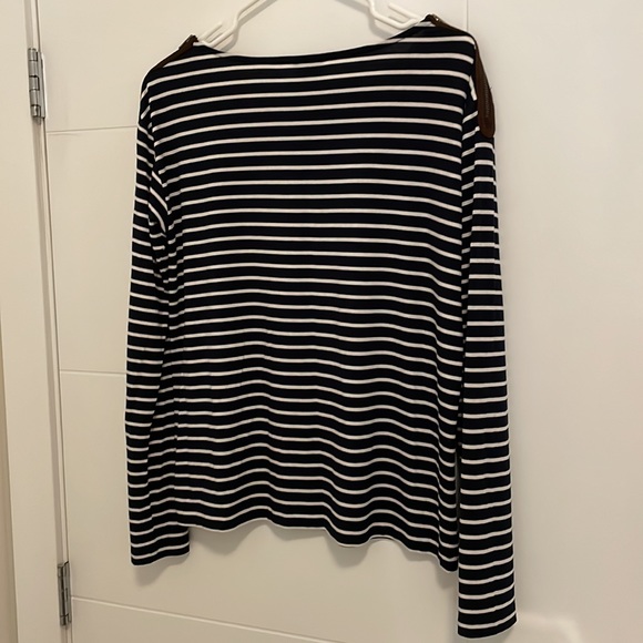 Club Monaco Navy Boatneck Top - Picture 4 of 7
